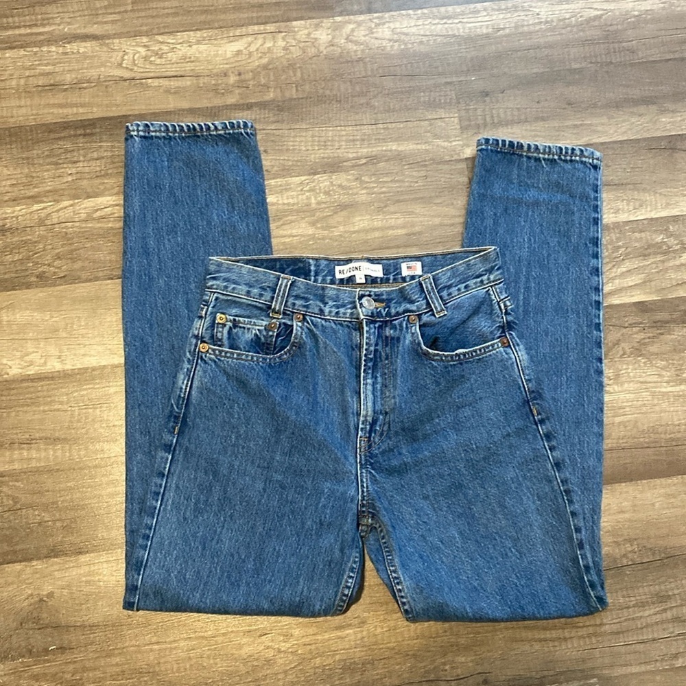 RE DONE originals 
straight jeans
